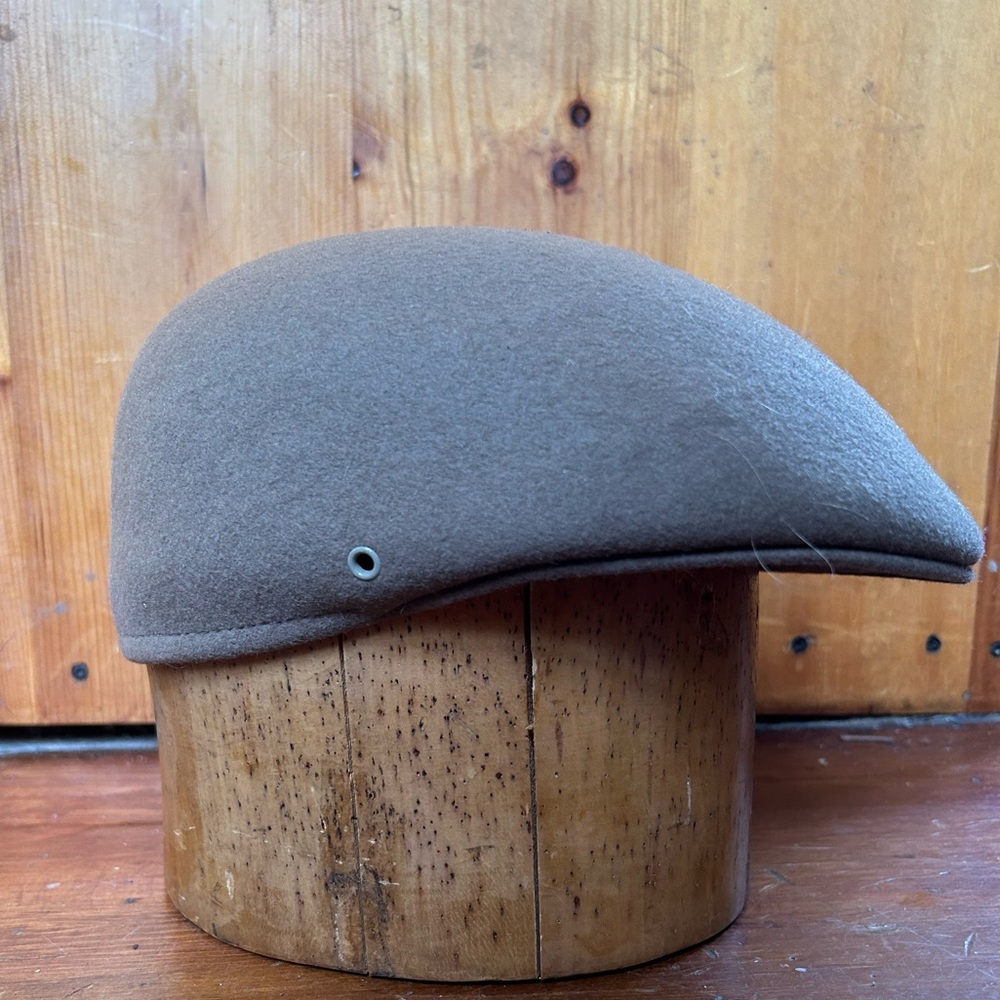Vintage Royal Ascot Cabbies Hat All Wool Hat Mens M Newsboy Cap Taupe/Beige L